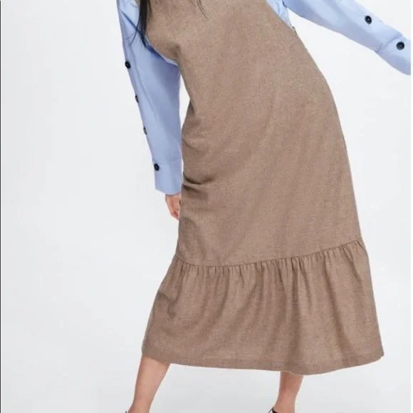 Zara Pinafore dress, size small - Picture 2 of 6